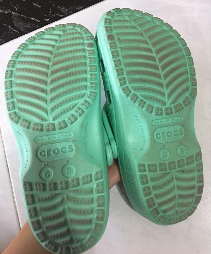 crocs new mint