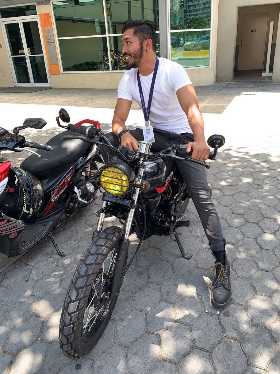 scrambler bike tmx