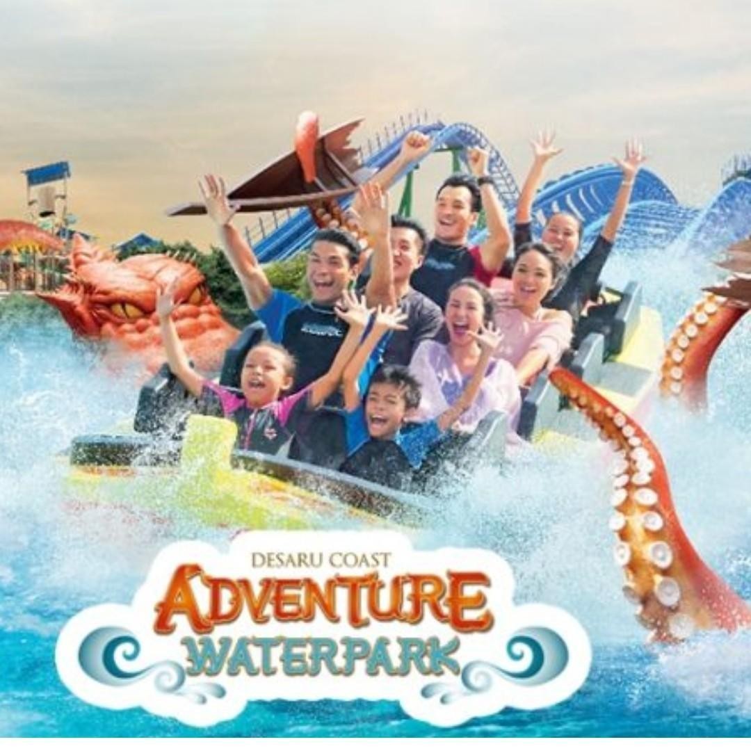 Desaru WaterPark Discounted Family Combo Ticket RM290, Tickets