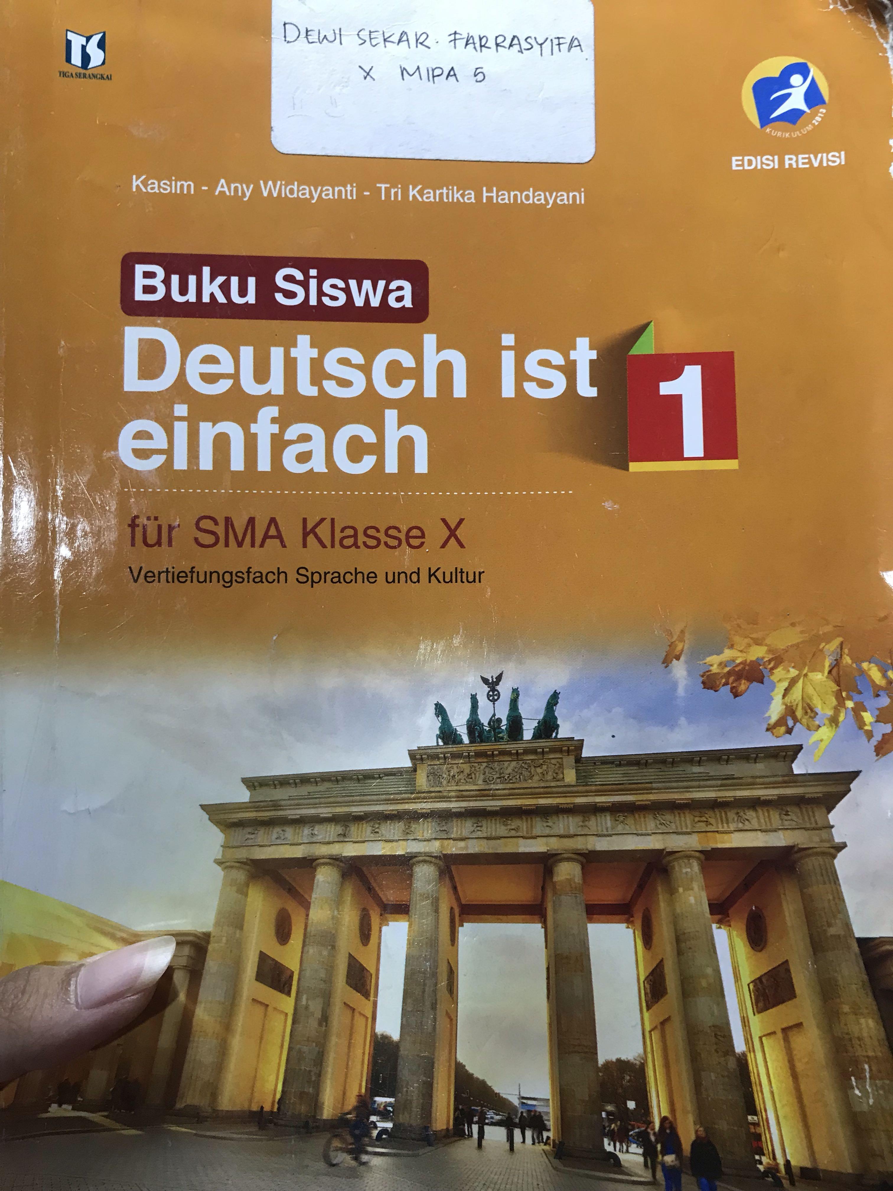 View Kunci Jawaban Buku Paket Bahasa Jerman Kelas 10 PNG