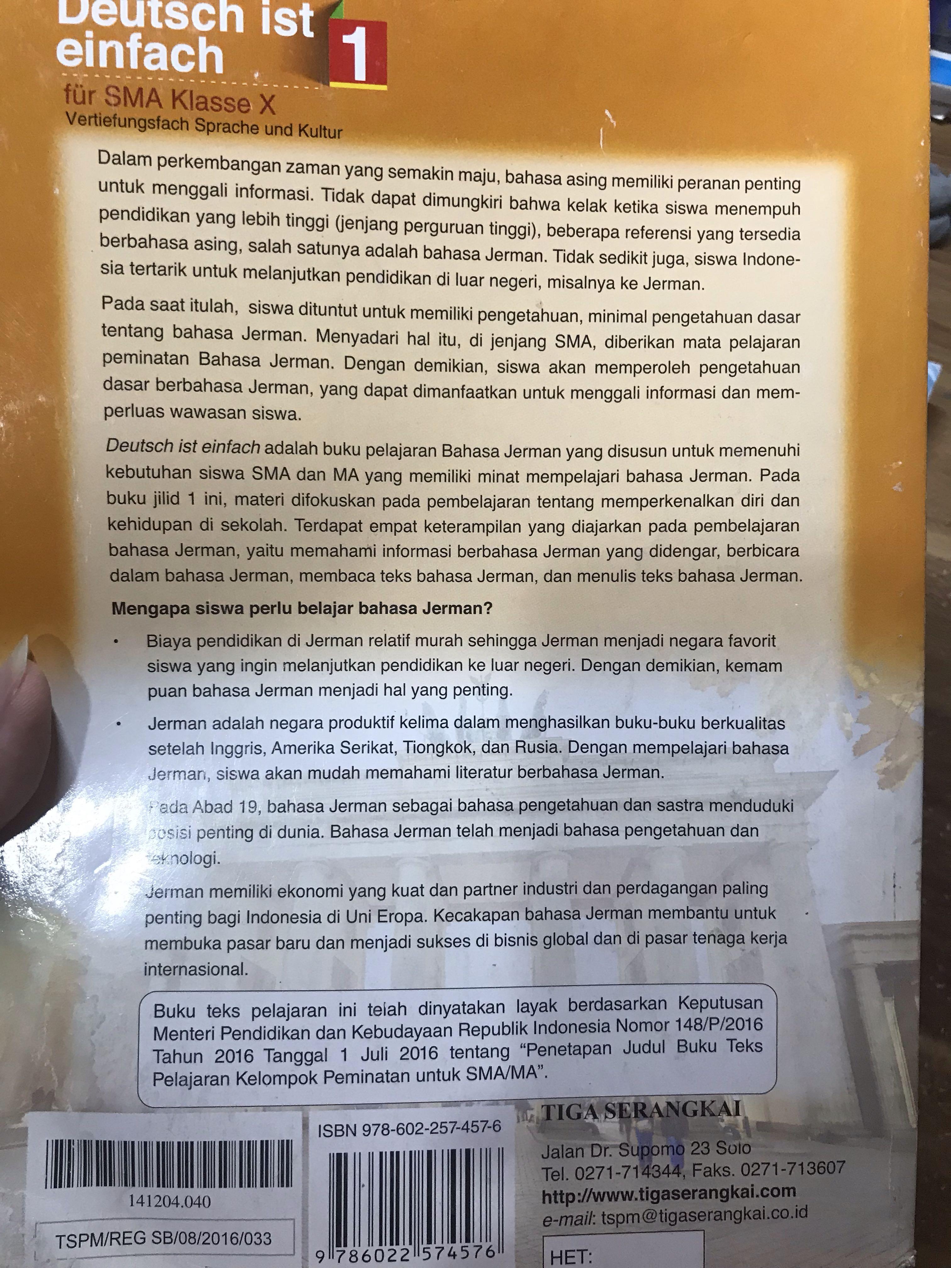 Kunci Jawaban Buku Deutsch Ist Einfach Kelas 10 14+ Kunci Jawaban