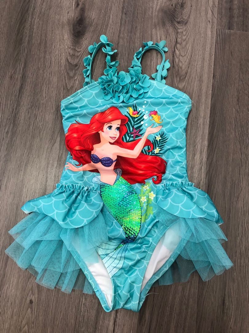 Little mermaid swimming costume sale