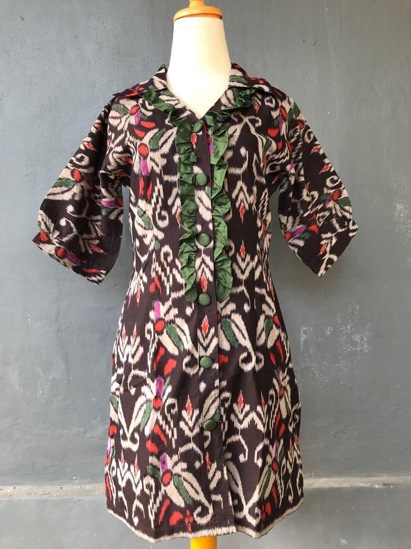 Dress endek modern on sale
