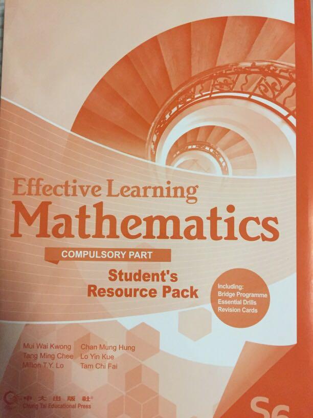 Effective Learning Mathematics Compulsory Part S6 with student’s