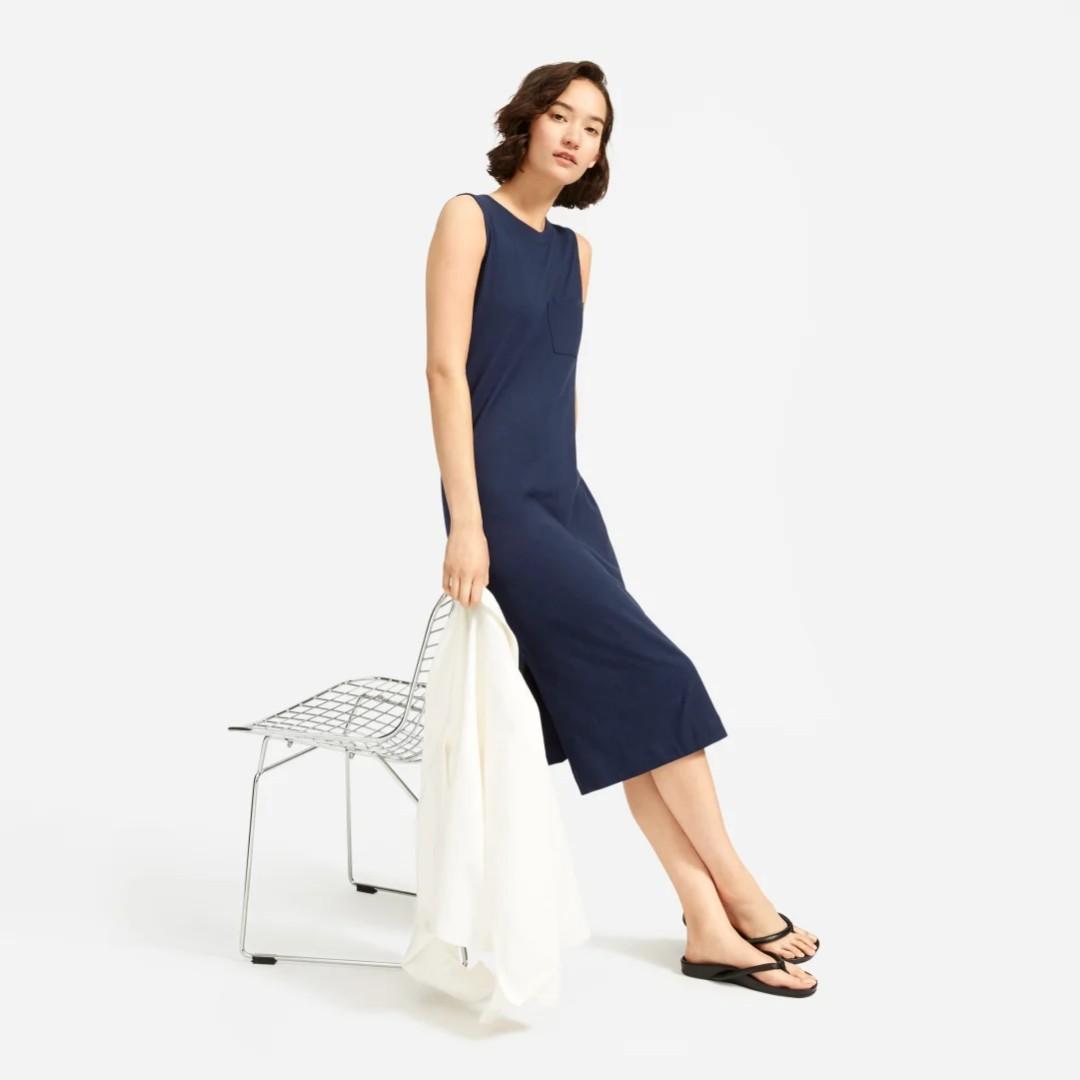 EVERLANE Long Weekend Tee Dress S Women s Fashion Tops Sleeveless on Carousell