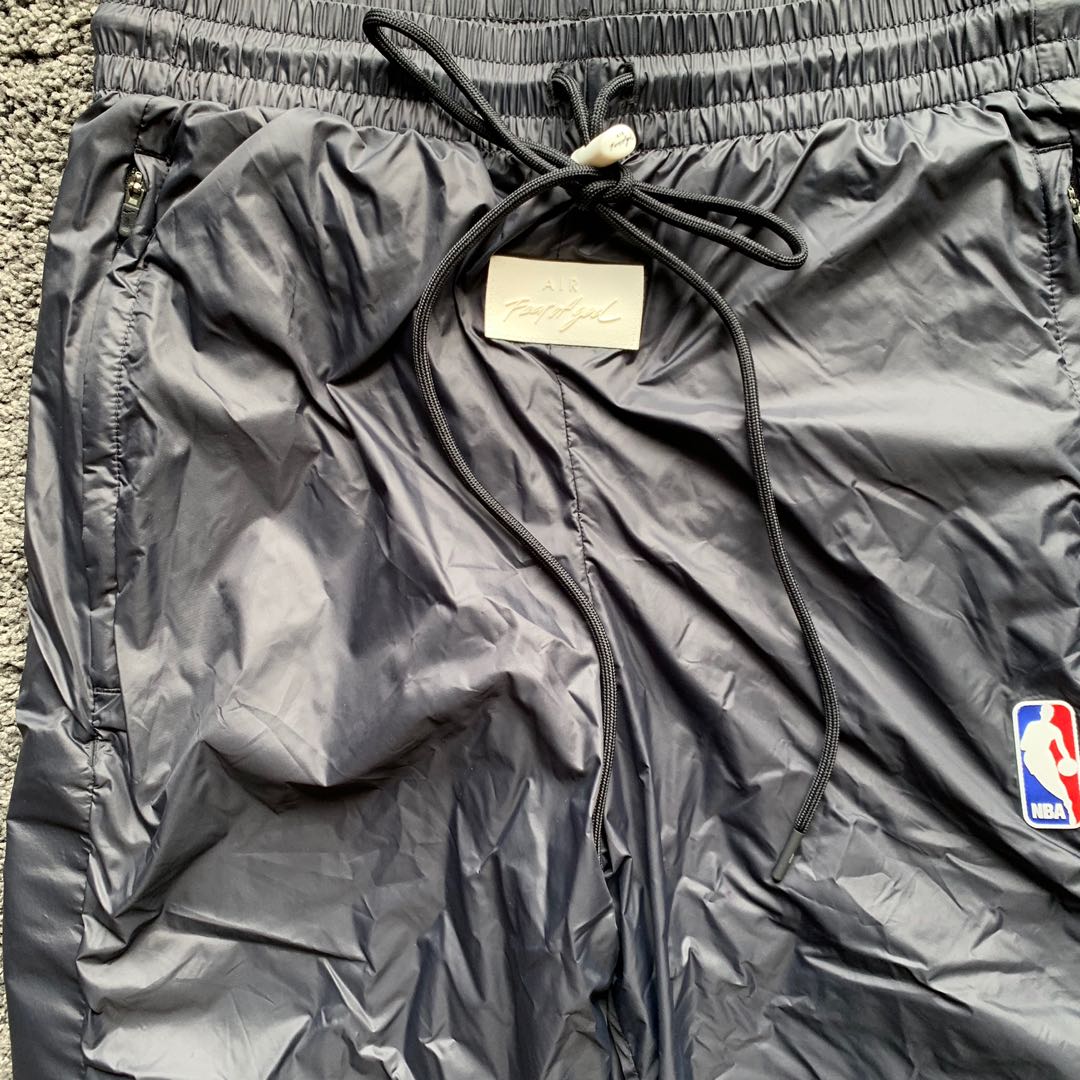 Fear of God x Nike NBA pants Jerry Lorenzo snap FOG 1, Men's Fashion,  Bottoms, Trousers on Carousell