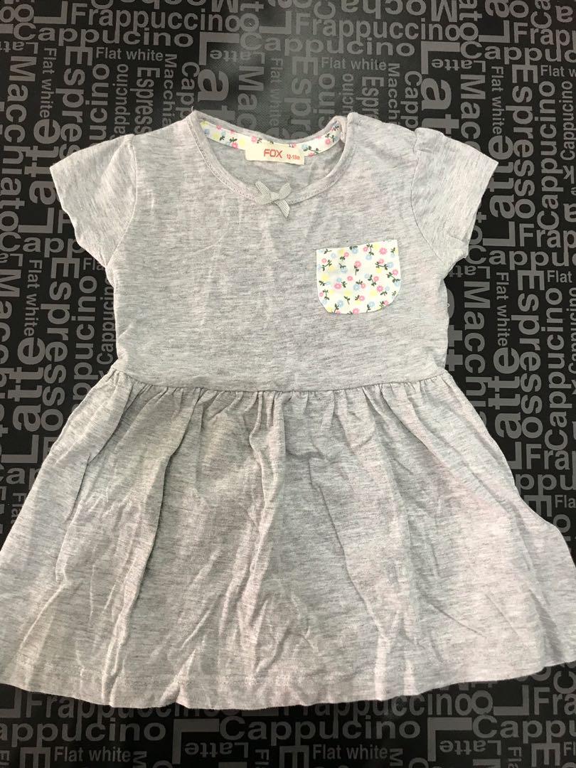 Fox Kids Baby Girl Dress For 12 Months To 18 Months Babies Kids Babies Apparel On Carousell