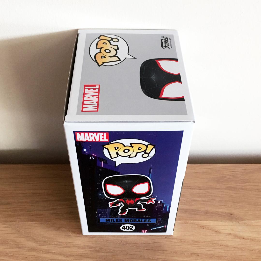 miles morales translucent funko pop