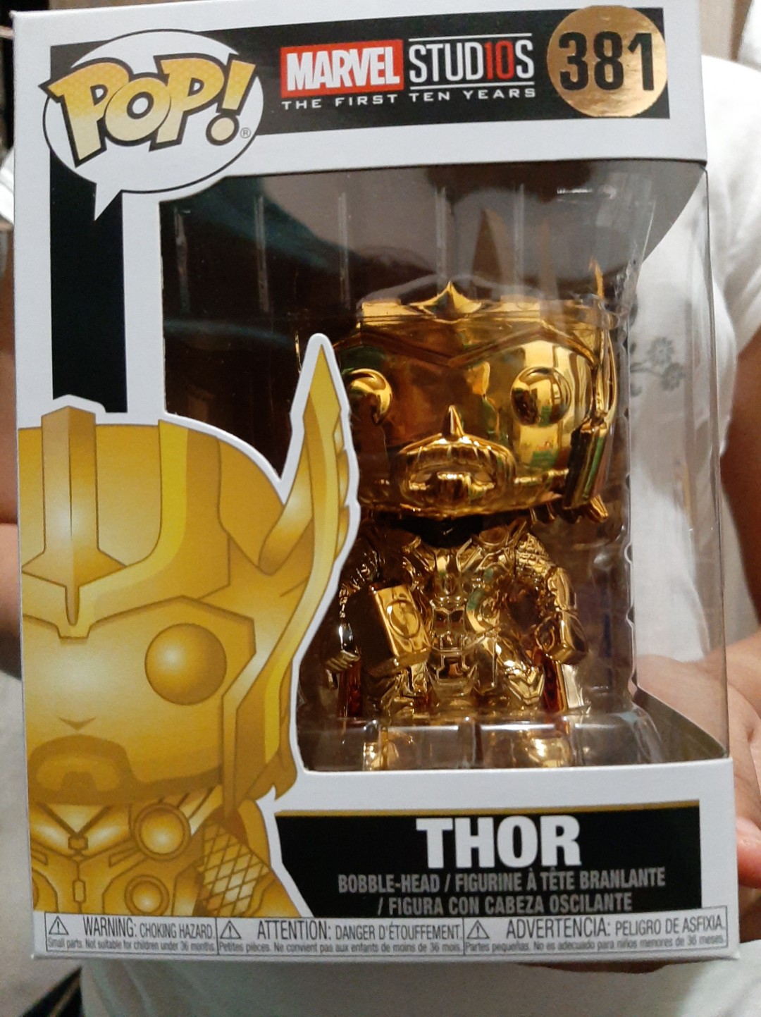 gold chrome thor