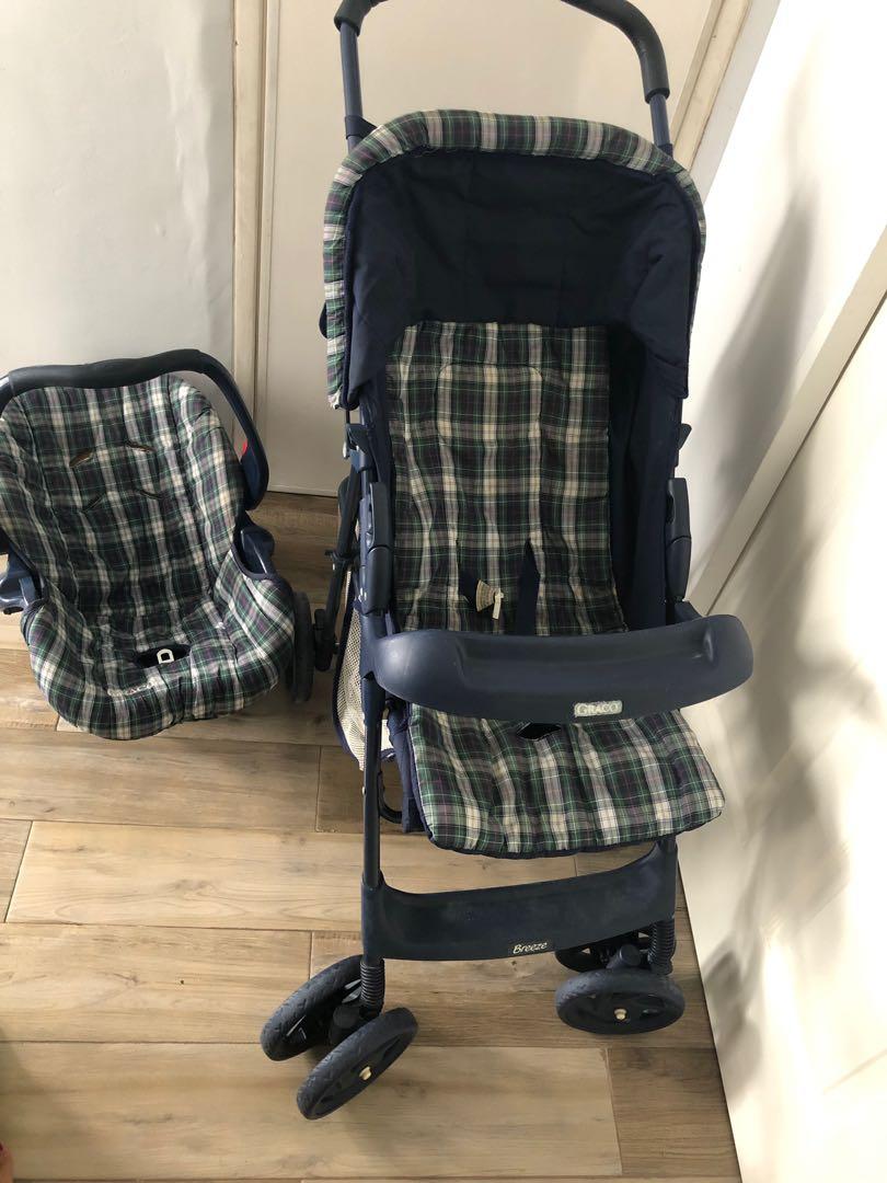 Graco Breeze Stroller and Carrier, Babies & Kids, Going Out, Strollers