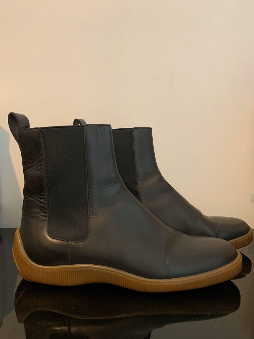 gucci leather boots womens