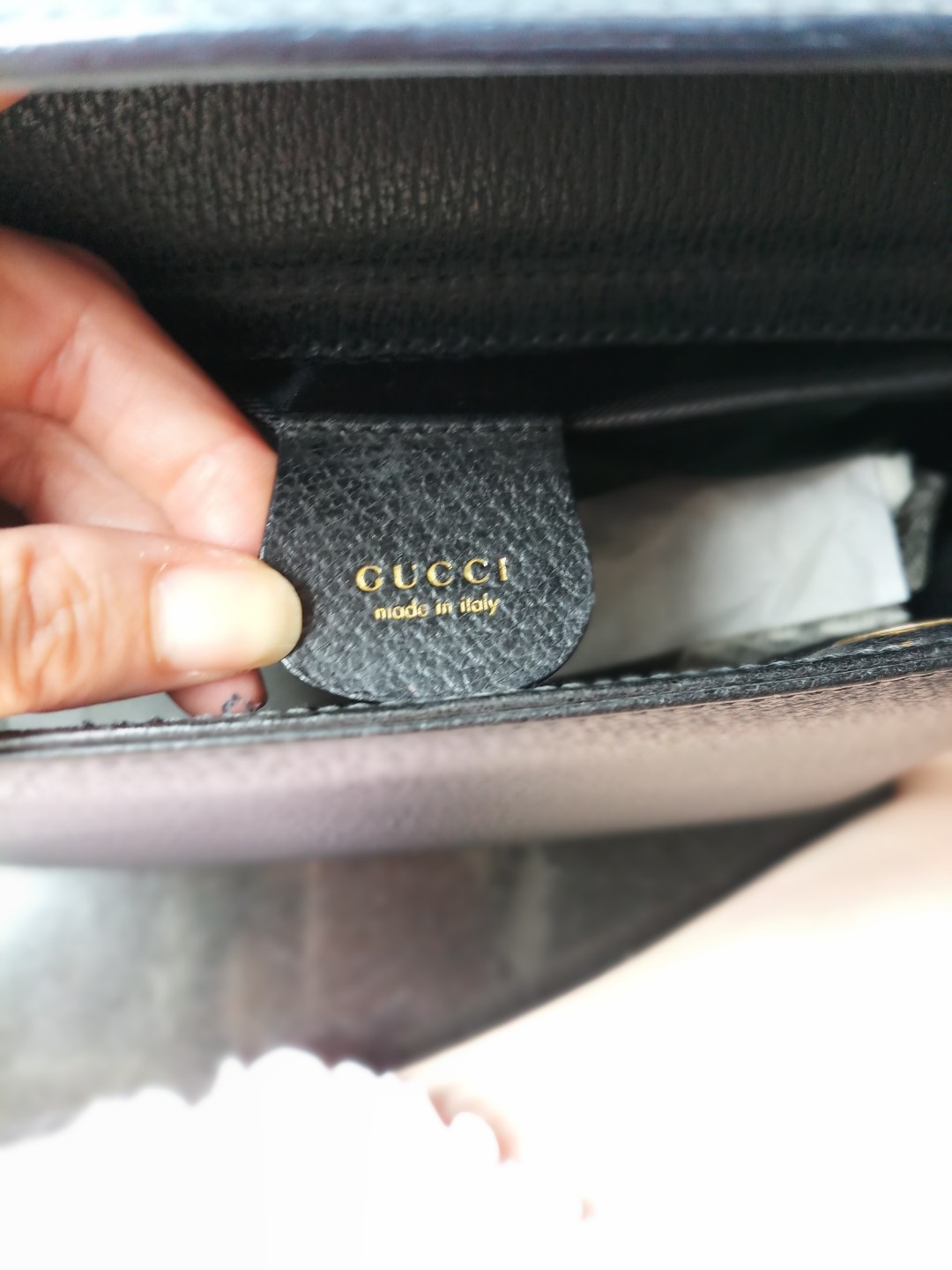 Gucci leather bag