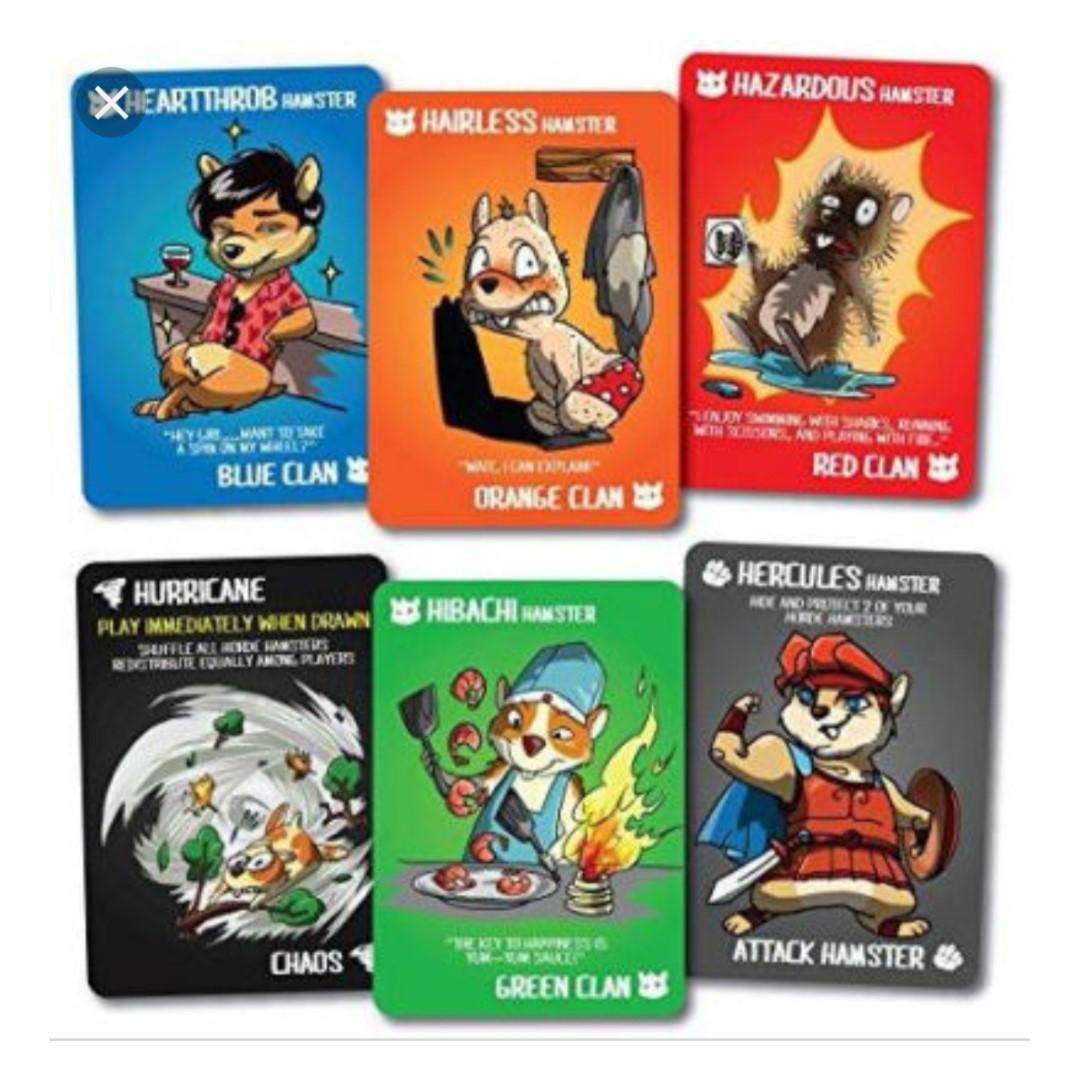 Gyrating Hamsters - Fun Card and Dice Game (Clearance)!, Toys & Games ...
