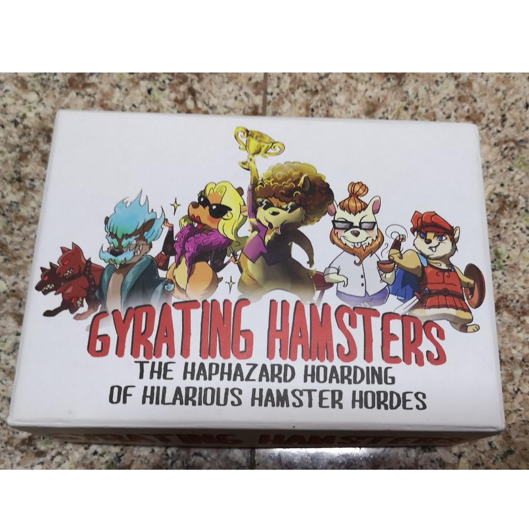 Gyrating Hamsters - Fun Card and Dice Game (Clearance)!, Toys & Games ...