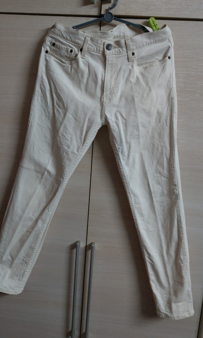 hollister white jeans