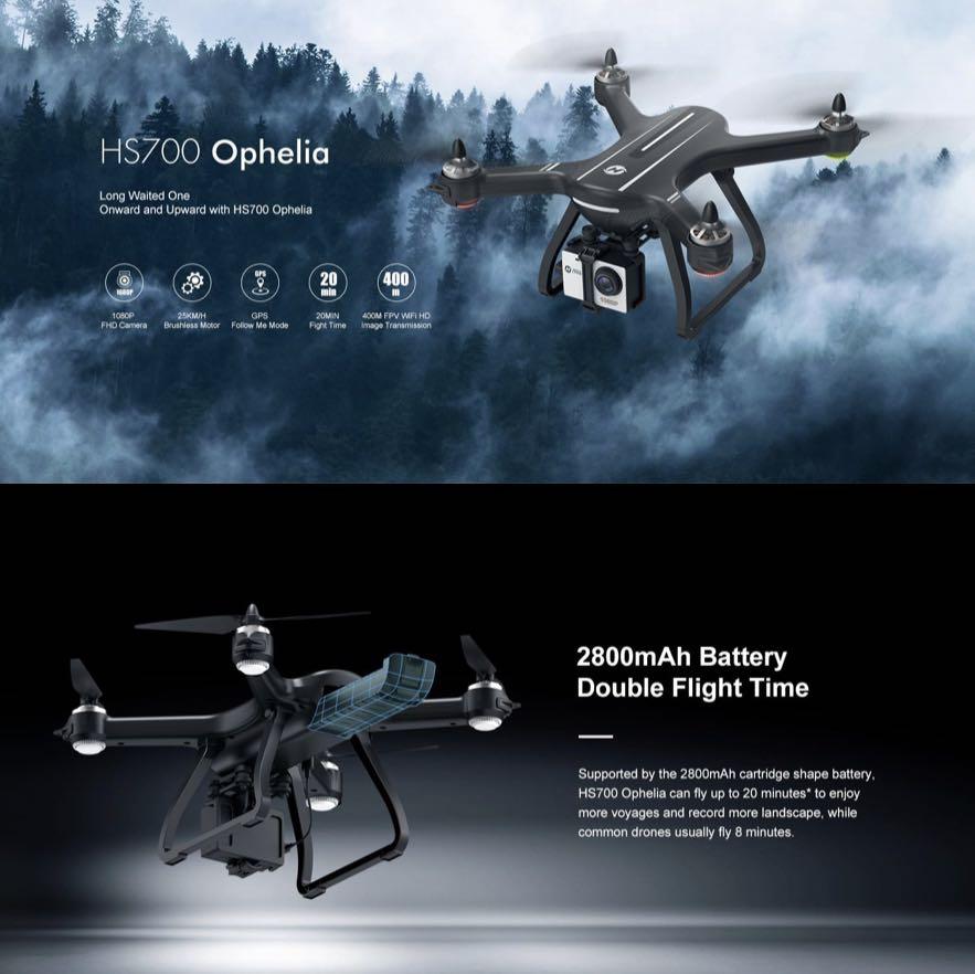 Holy stone hs700 best sale gopro