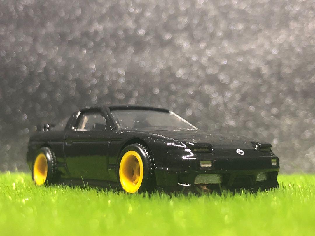 Hot Wheels Premium Street Tuner Nissan 180SX Silvia (Black