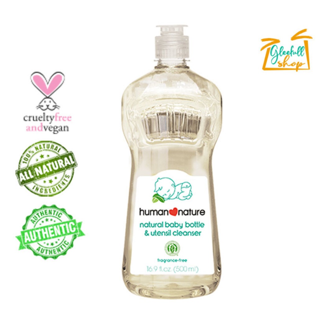 human nature baby bottle cleanser