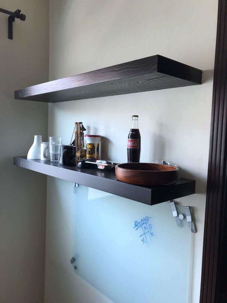 Ikea Lack Wall Shelf 110cm X 26cm Furniture Shelves Drawers On Carousell