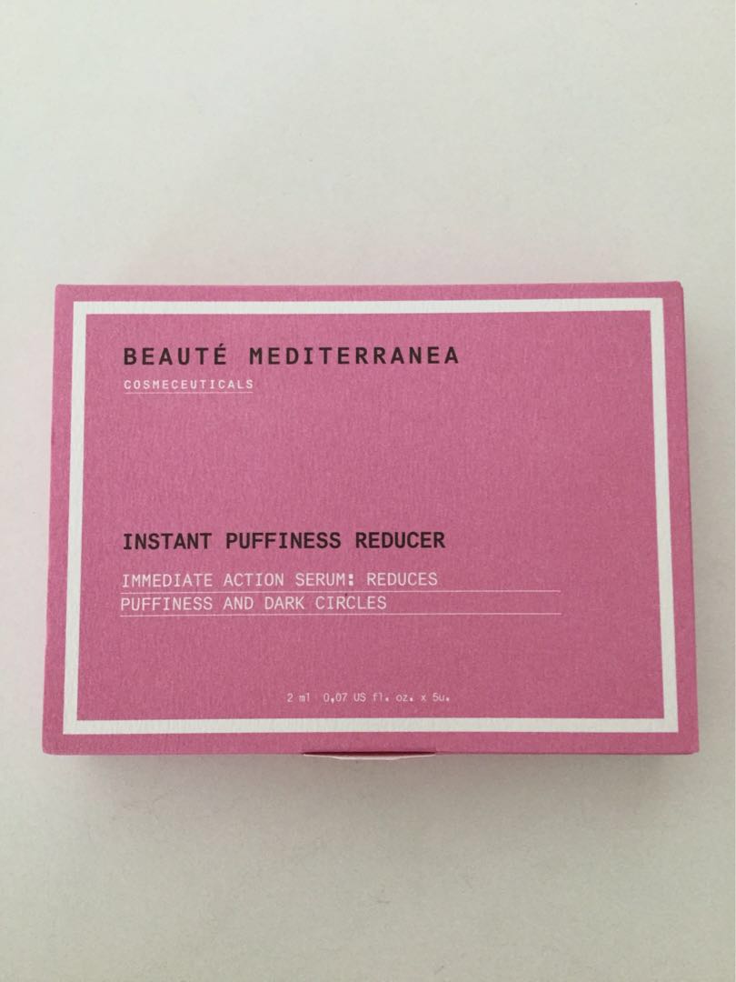 instant puffiness reducer