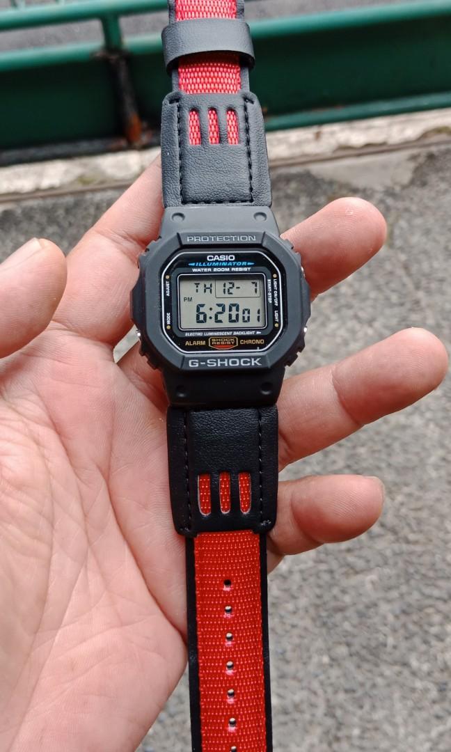 Jam Casio Gshock Dw 5600 Original Fesyen Pria Jam Tangan Di Carousell