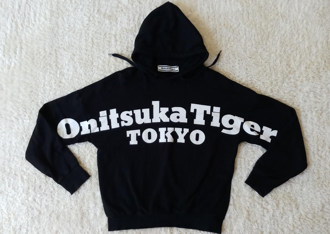 Jual Hoodie onitsuka tiger Fesyen Pria Pakaian Baju Luaran di