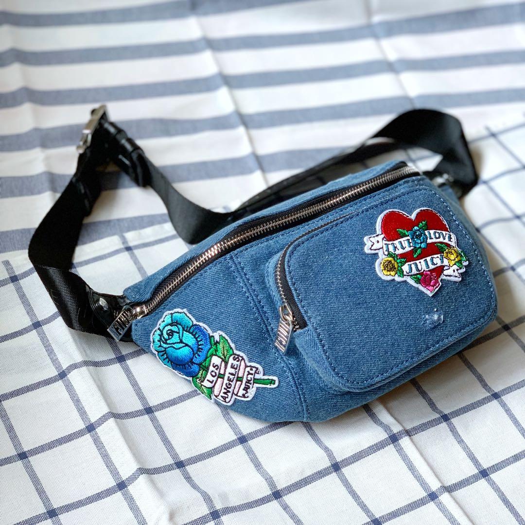 juicy couture logo on bum
