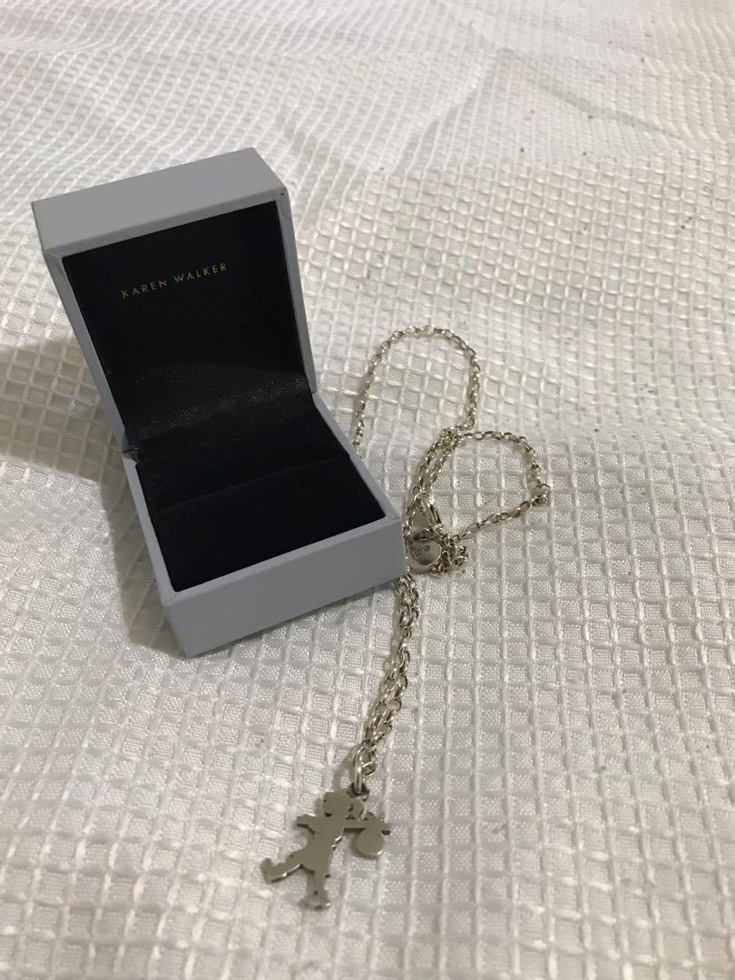 Karen walker runaway necklace on sale