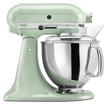 dark green kitchen aid mixer