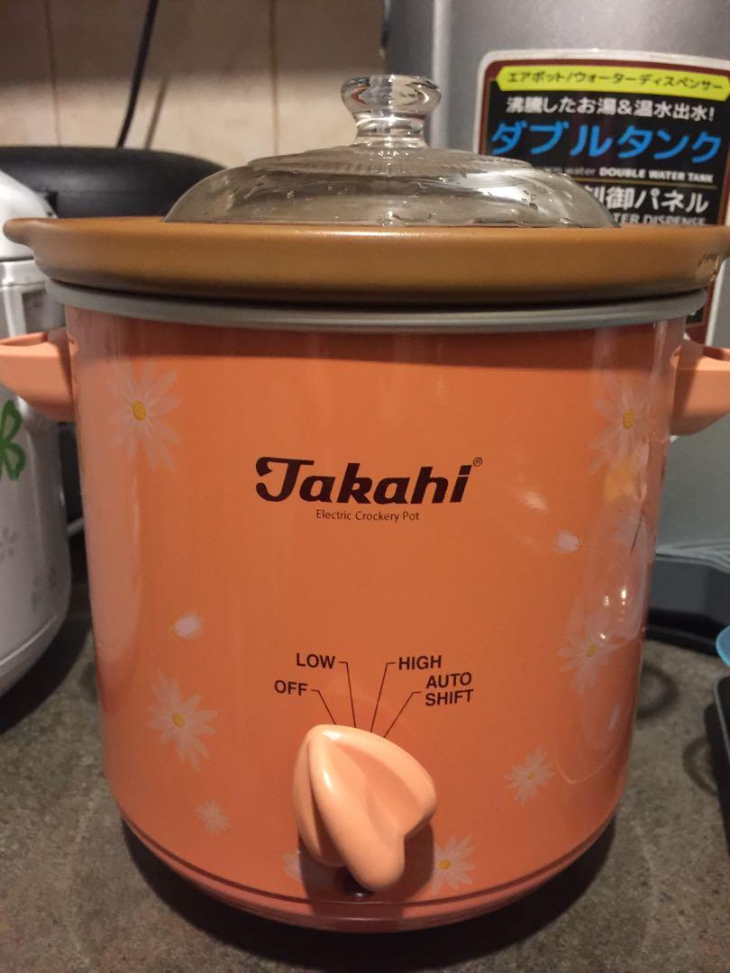 Limited Edition Takashi 1.8L Slow Cooker, TV & Home Appliances, Kitchen