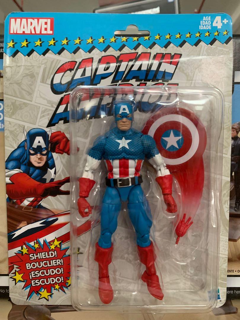 MARVEL LEGENDS CAPTAIN AMERICA FROM RED SKULL BAF SERIES NEW READ