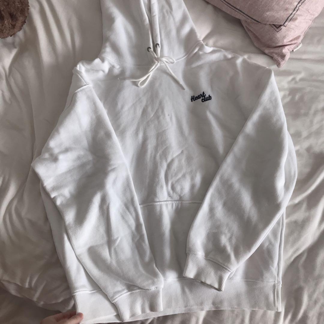 Mixxmix heart club hoodie deals
