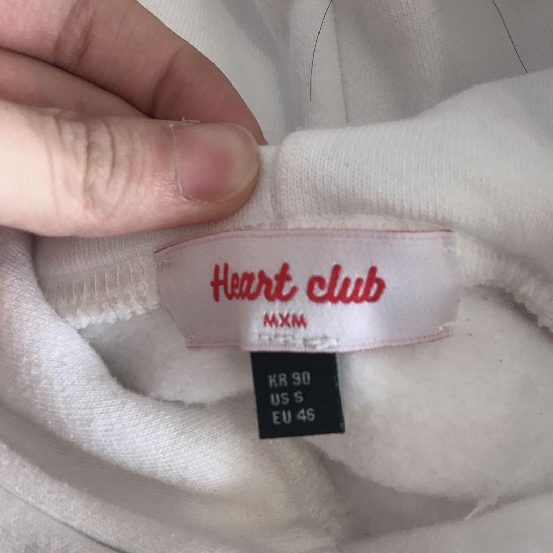 Mixxmix heart club hoodie 2025
