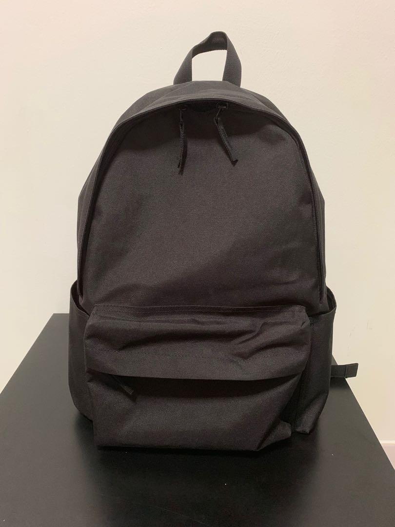 Muji black backpack new arrivals