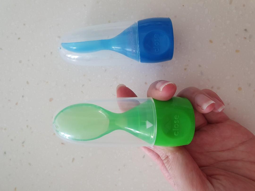 munchkin food pouch spoon