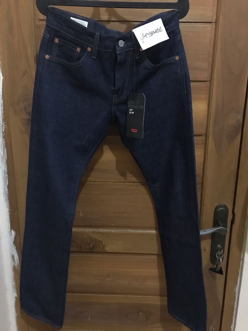 levi's 511 slim fit selvedge