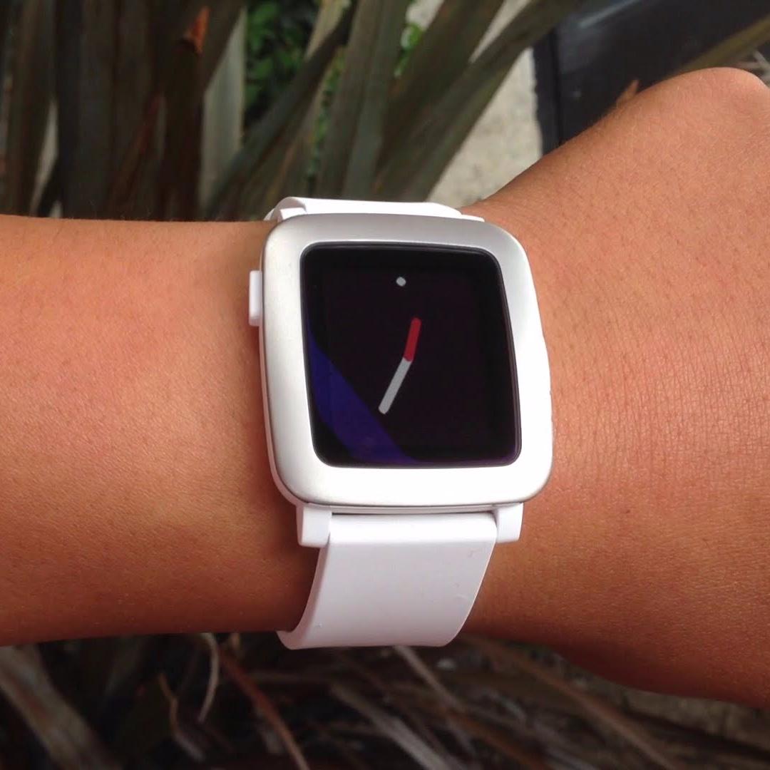 Pebble Time White Luxury Watches on Carousell