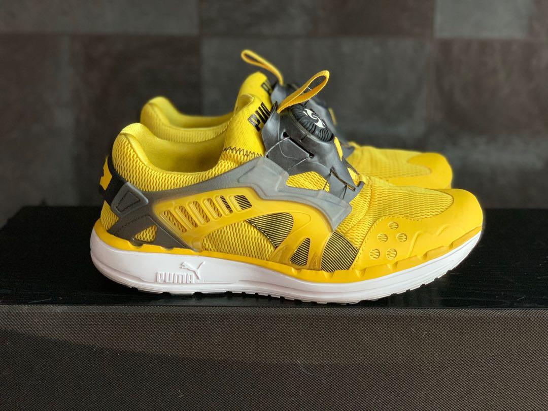 puma disc yellow