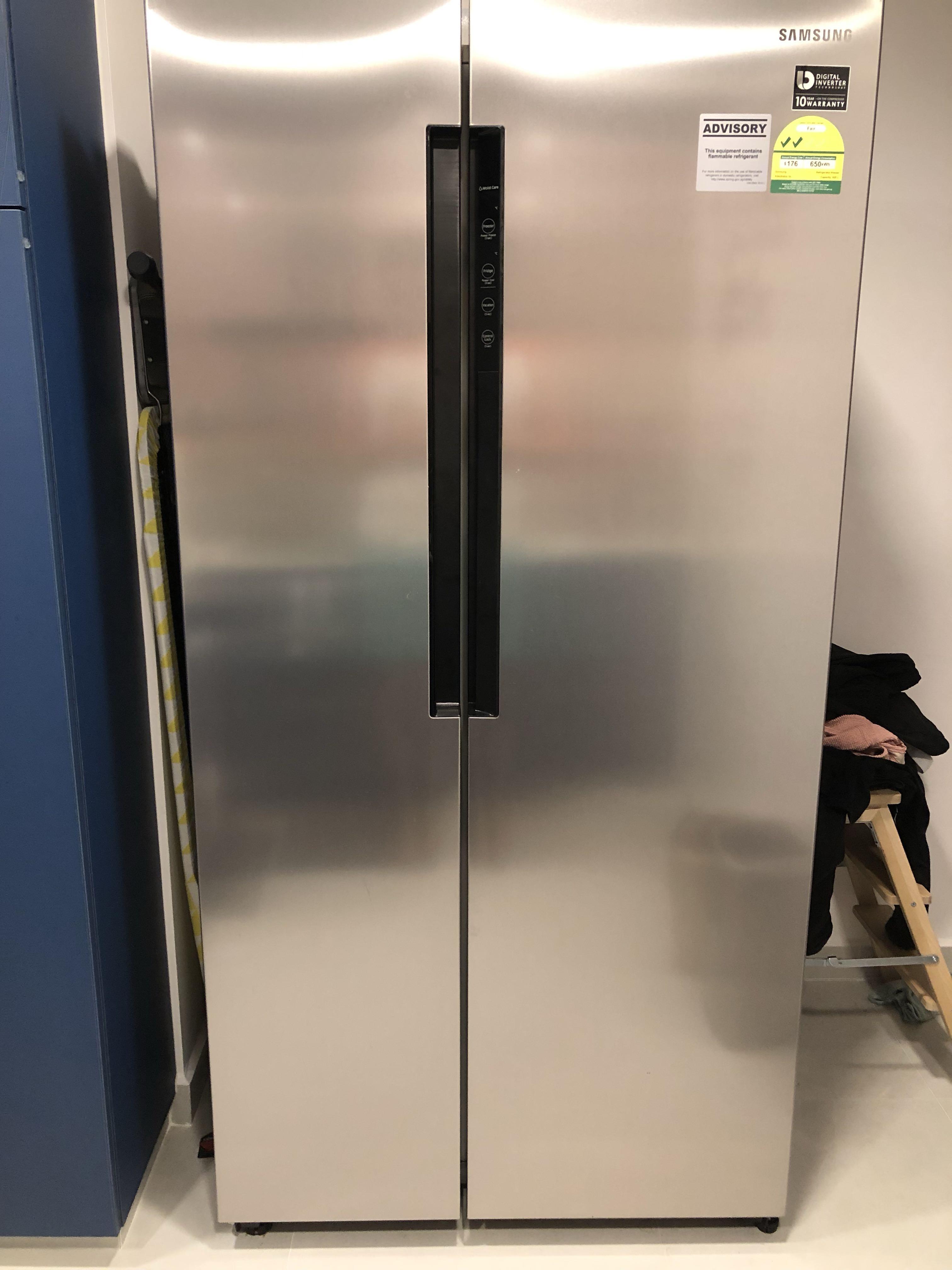 side by side door samsung fridge