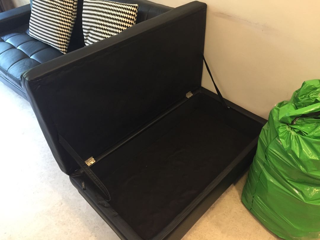 Sofa Bed & ottoman, Furniture & Home Living, Furniture, Sofas on Carousell