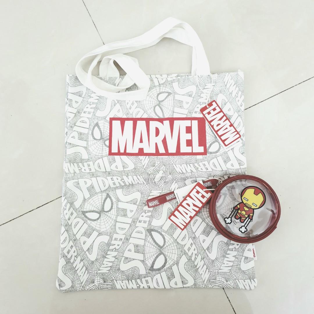 spider man tote bag