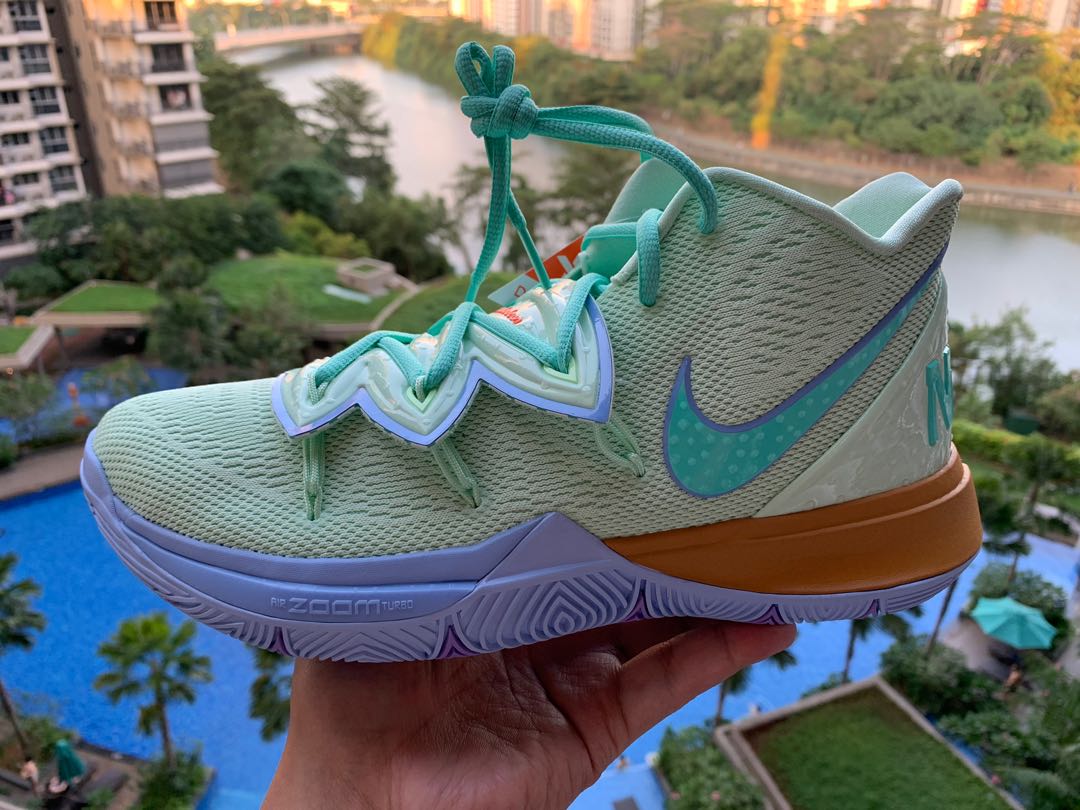 Spongebob x Kyrie 5 Collections Squidward Men s Fashion Footwear Sneakers on Carousell