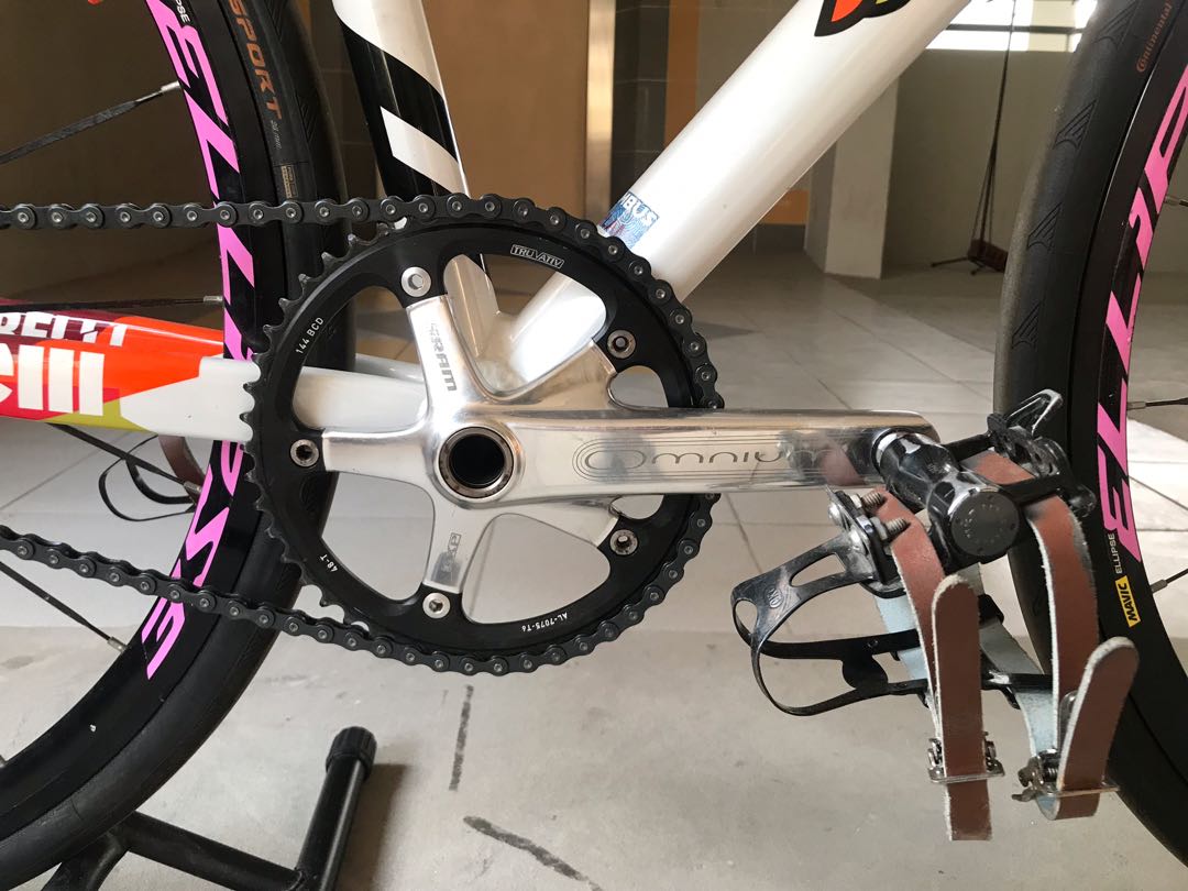 silver omnium crankset