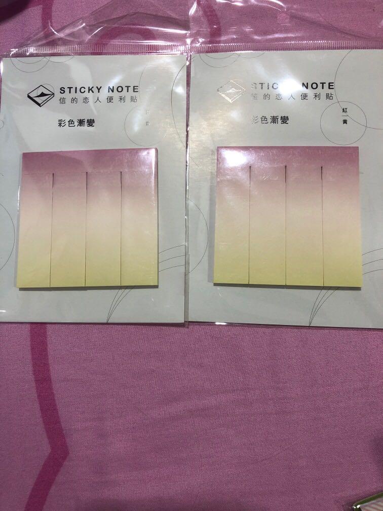 Sticky Notes (Category: Assessment Books) located in Singapore. Submitted by melody.bk (Listing ID 248815739, Image 1). Description: .