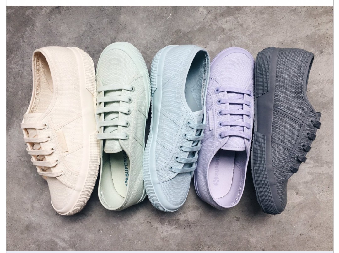 Superga Pastel Purple Sneakers Women s Fashion Footwear Sneakers on Carousell