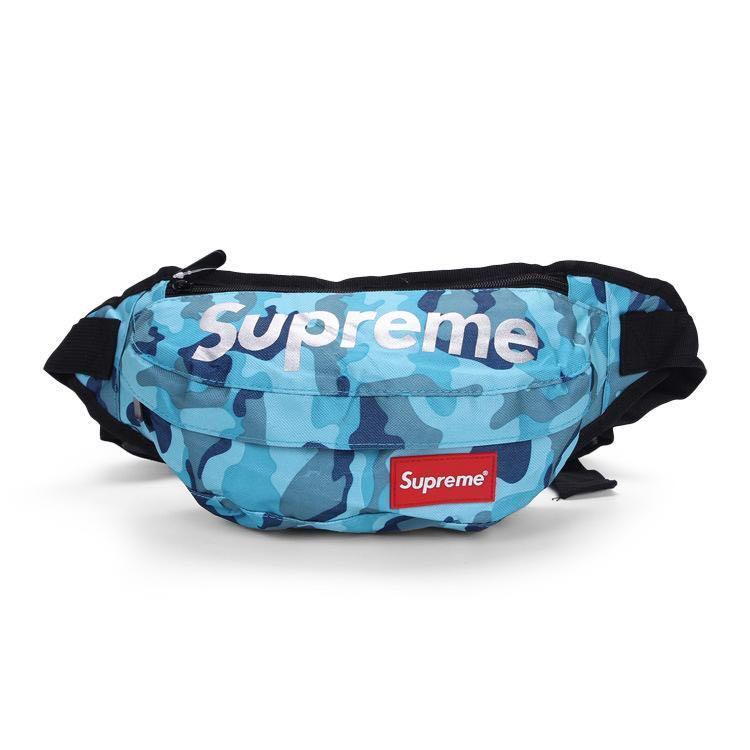 supreme blue waist bag