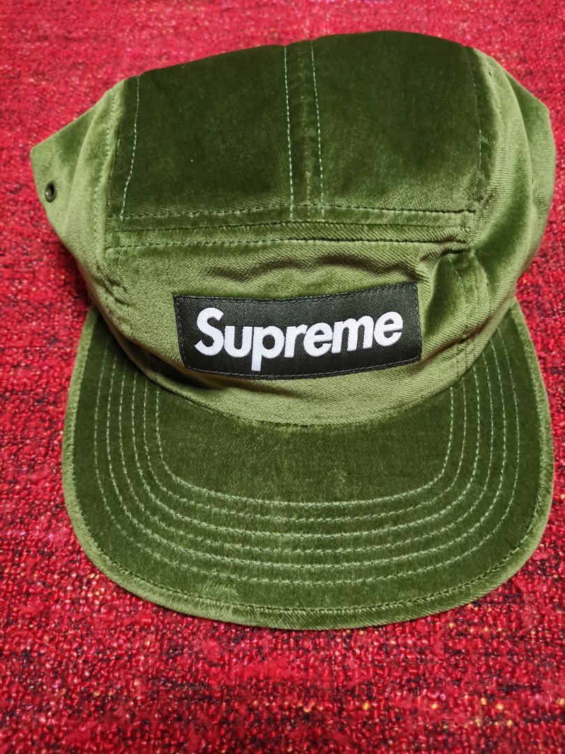 supreme camp cap green