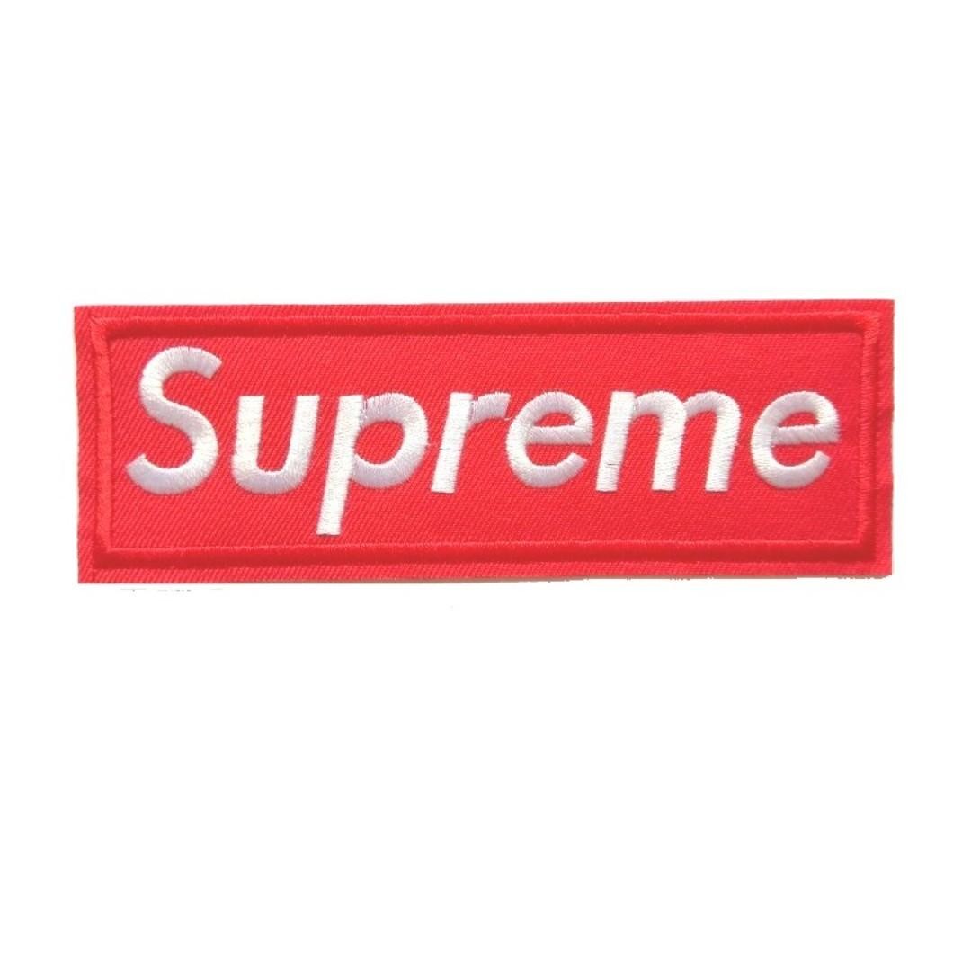 Supreme Logo Iron On Patch