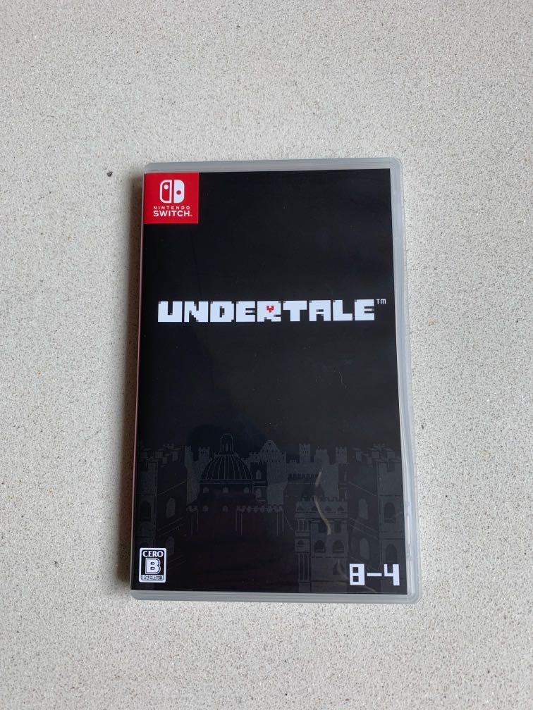 Switch Undertale 遊戲機 遊戲機遊戲 Nintendo 任天堂 Carousell