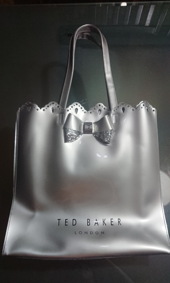 Ted Baker Large PVC Icon Tote Bag, Women's Fashion, Bags & Wallets ...